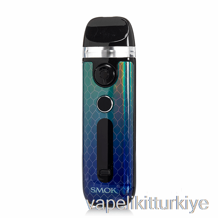 Elektronik Sigara Kalemi Vape Mate Smok Novo 5 30w Pod Sistemi Yeşil Mavi Kobra